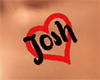 Josh Heart Tattoo