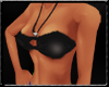 Black bikini top set