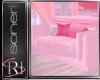 Love pink bench