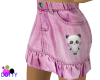 pink panda skirt