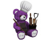 Purple Chef  Bear