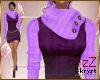 cK Fall Dress Pp Lilac