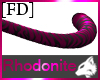 Dark Rhodonite Cat Tail