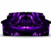 Liquid purple couch