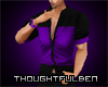 .TB. Purple Block Shirt