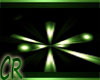 CR F Green Disco Light