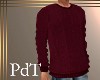 PdT Irish Wine Sweater M
