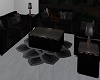 Dark Brown Couch Set