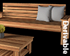 [A] Bench Table Outdoor