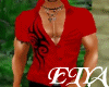 [Ely] Muscled Shirt red