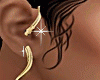 Cleo Snake Earring
