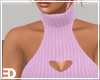 Pink Heart Sweater Skirt