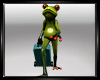 frog suitcase