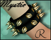M| Gold Spike Bracelet R