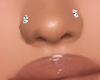 Diamond Nose Piercings