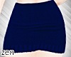Knitted Skirt - Blue v.2