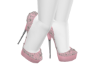 baby pink heels