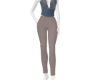 beige  & checker top