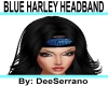 BLUE HARLEY HEADBAND