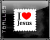I love Jesus Stamp
