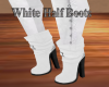 White Half Boots