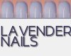 Bun! Lavender Nails
