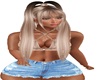 JEAN SHORTS SET