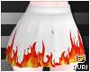 ▶ White Flame Skirt