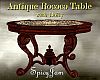 Antq Rococo Table_Doily