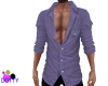 purple button up shirt