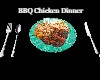 BBQ Chicken Dinner Plate
