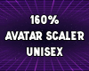 X. AVATAR SCALER 160%