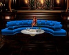 Blue Sofa w/TableW/poses