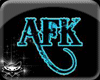 ! AFK animated sign