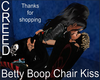 Betty Boop Chair Kiss