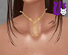 Vic Gold F necklace
