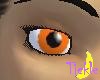 orange eyes