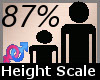 Height Scale 87% F