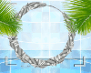 Hoops WhtGoldDia
