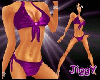 JiggY Sassy Bikini Purp