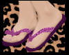 R! Pink Leo Sandals