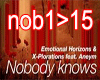 Nobody Knows Mix 1/2