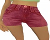 [V1] Red Jean Shorts