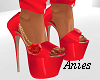 Latex Red Heels