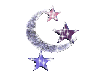 animated stars moon