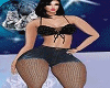 *LH* JEANS RLL TOP black