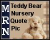 Teddy Bear Nursery Pic