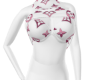 Pink & White LV Top