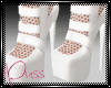 !iP Nette White Heels