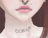 Neck tattoo